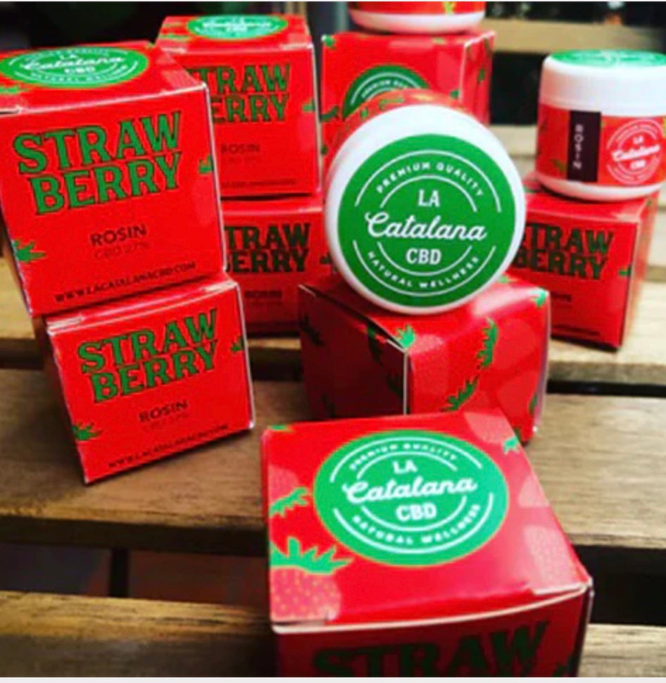 Strawberry Rosin 27 % CBD