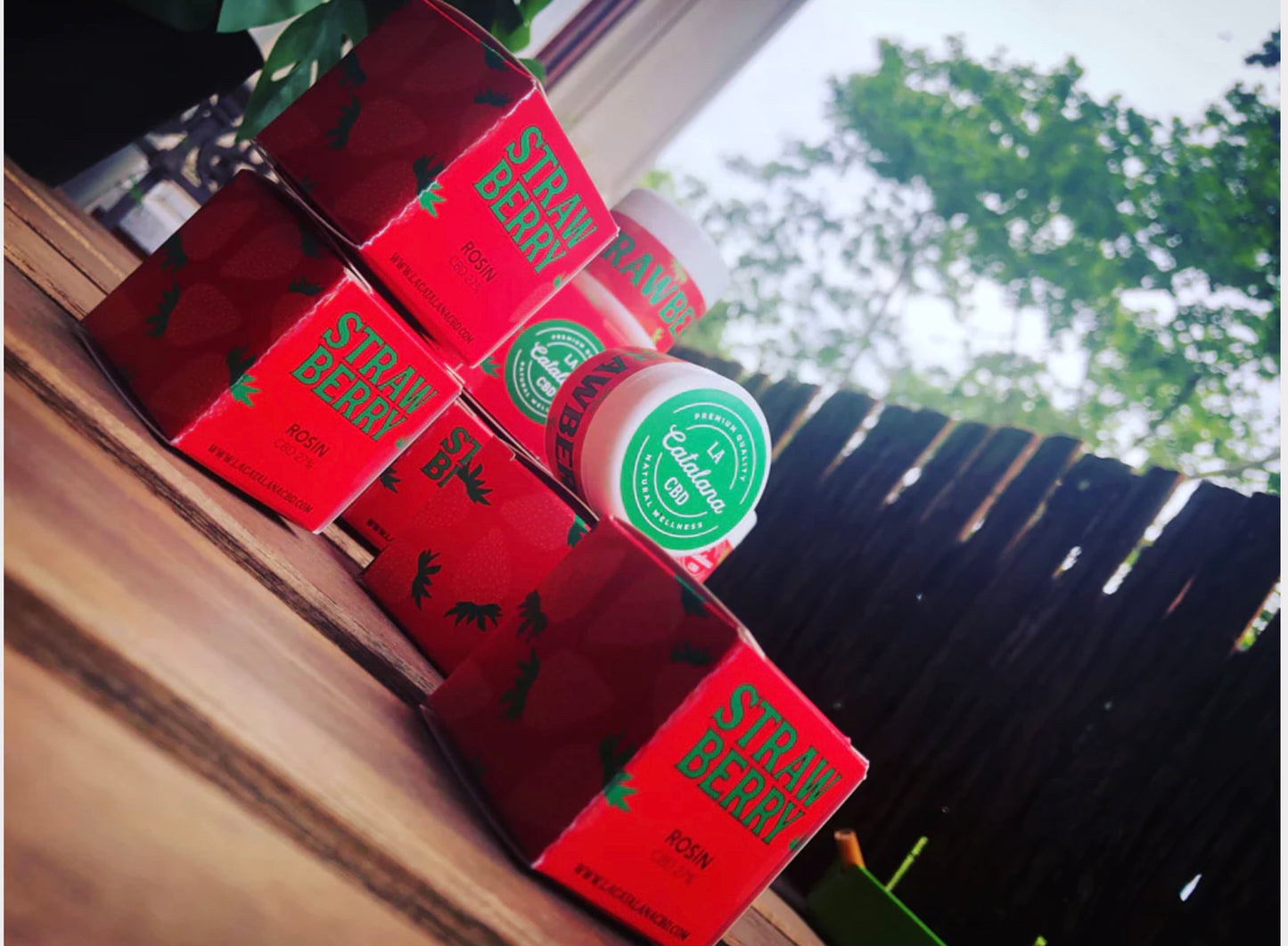 Strawberry Rosin 27 % CBD