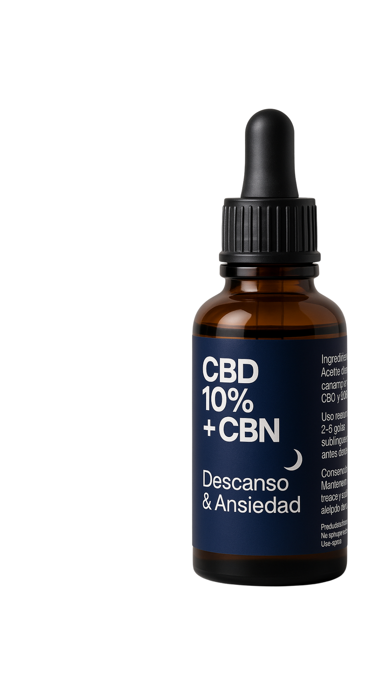 Aceite de CBD 10% + CBN