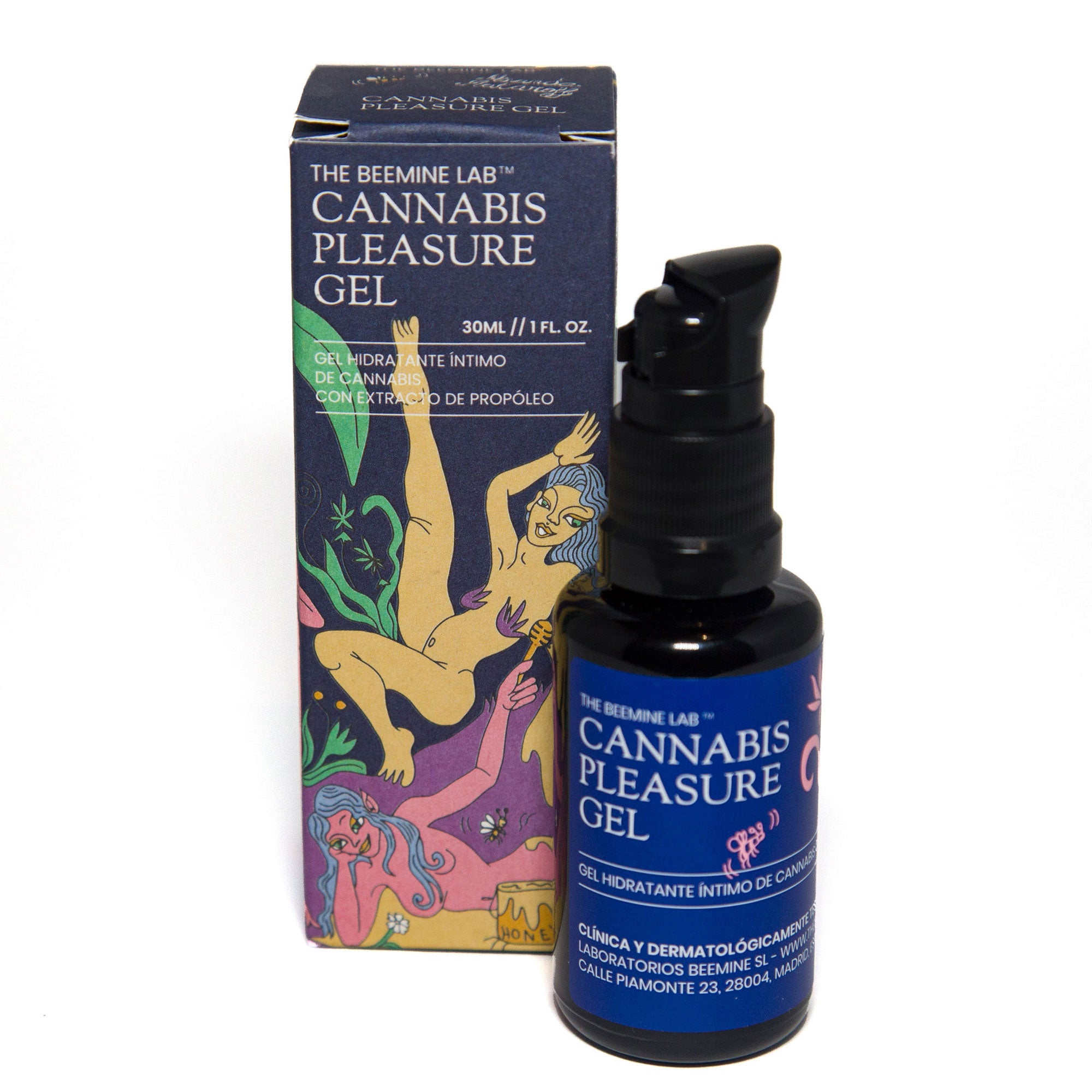 CANNABIS PLEASURE GEL CBD (Gel íntimo protector pH 4,5)